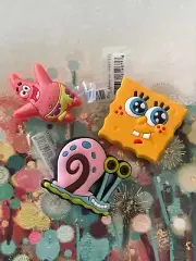 Patrick, Gary, Sponge 3 pc Charms for crocs