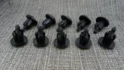 10x RENAULT BUMPER UNDERTRAY SPLASHGUARD SHIELD PLASTIC RIVET TRIM CLIPS