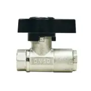 MTM Hydro 20.0032 3/8" DN10 Pressure Washer Ball Valve Premium Plated Brass