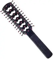 Cricket Style Plus Static Free Fast Flo Vent Hair Brush, Black/Red, #702