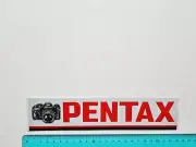 Adhesive Digital Camera: Pentax Photo Sticker Autocollant Vintage 80s