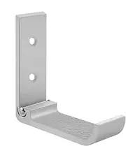 Geekria Foldable Wall Mount Headphones Holder, Headset Wall Hanger, Aluminum Wall Mount Hook, Hold Up to 1KG with 3M Adhesive Tape, 20KG with Screws, Stand Come with Headband Protective Pad