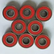 New Red Skateboard/Penny Style-board Longboard Bearings ABEC7 50 Sets 400 PCS