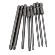 8Pieces/set Torx Screwdriver Bit Magentic Torx Bit Set Torx Head Drill Bit