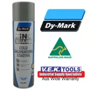 Dy-Mark Cold Gal Galv Zinc Galvanizing Paint 400g Aerosol-Australian Made-Dymark