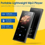 64GB Mp3 Player Bluetooth 5.0, Portable Digital Lossless Music Player with F...