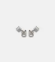 [Bucherer Fine Jewellery] Bucherer Fine Jewellery Inner Fire 18kt white gold earrings with diamonds One Size silver