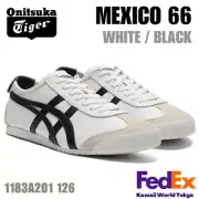 Onitsuka Tiger MEXICO 66 WHITE / BLACK 1183A201 126 UNISEX NEW!! Japan F/S