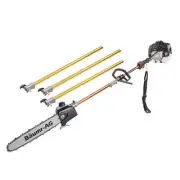 NNEMB 65CC Pole Chainsaw Petrol Chain Saw Brush Cutter Brushcutter Tree