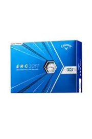 Callaway Golf Ball ERC SOFT 2021 Triple Track 1 Dozen (12 Pieces) 3 Piece White