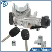 Ignition & Door Lock Cylinder Switch Assembly Set 2 Remote Key For CRV 2007-2011