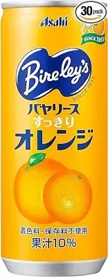 Asahi Soft Drinks Bireley's Orange 245ml x 30 bottles Juice From Japan
