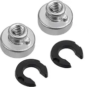 2 Pcs Fender Seat Nuts, Rear Fender Seat Mounting Nut Motorcycle Seat Nut Kit Compatible with 1997-2019 XL 883 1200 '97-'17 FLT Touring Road Glide Road King Street Glide