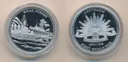 Australia: 1914-18 WWI HMAS Sydney, ANZAC Silver Medal