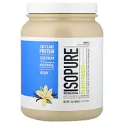 Isopure, Plant-Based Protein Powder, Vanilla, 1.23 lb (560 g)