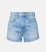 [Slvrlake] Slvrlake Farrah denim shorts 25 blue