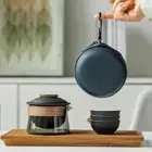 Convenient Teapot and Tea Cup Set Ceramics Chinese Tea Set Tea Making