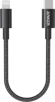 Anker 331 Nylon USB-C to Lightning Cable Fast Charging Cord MFI Certified