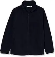 [Trutex] Polar Fleece Jacket for School (2-16+ Years), Boys & Girls Fleece Jacket, Soft & Cosy Boys & Girls Zip Up Fleece, Anti-Pill Full Zip Fleece Jacket Kids - Genuine School Uniform, Blue (Navy), XS