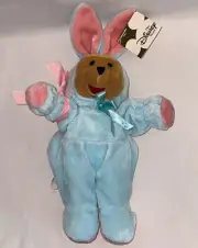 9" Pooh Bear Easter Bunny Rabbit stuffed plush toy doll DISNEY STORE NO Candy