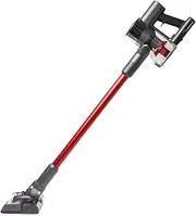[MyGenie] Vacuum H20 Pro Wet Mop, Cordless, Mopping and Vacuuming Function, Cyclonic Filtration, Cordless Convenience, Versatile Attachments, Lightweight, Powerful, Multi Floor Cleaning, Red