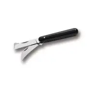 Antonini 5540/2N Traditional Grafting/Pruning Knife Black Handle - Carbon Steel