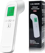 Digital Forehead Thermometer Non-Touch for Baby, Kids and Adults - Memory Function 3 Color LCD Screen Fever Alarm, Infrared Sensors for Fast Accurate Readings