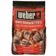 Weber Charcoal Briquettes BBQ Barbecue (4kg Bag)