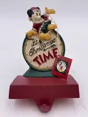 Midwest Cannon Falls - Mickey 'It's Christmas Time' Stocking Holder - #17729-7
