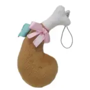 Soft Plush Nine Tailed Foxes Keychain Accessory for Trendy Trendsetters