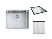 Franke Bow BXX210-50 Single Bowl Inset/Undermount/Flushmount Sink