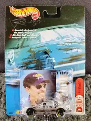 2000 Hot Wheels Racing DELUXE: Kyle Petty #44 w/ Card - Chrome - Die-Cast 1:64