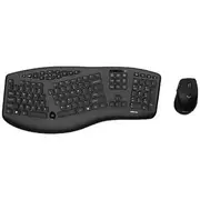 J.Burrows Wireless Ergonomic Keyboard and Mouse Combo