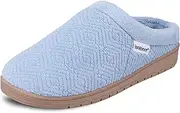 [isotoner] Women's Diamond Microterry Gemma Clog Slipper