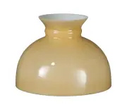 B&P Lamp Buff Nu-Gold Opal Glass Student Shade