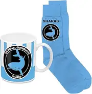 Cronulla Sharks NRL Rugby League Heritage Mug and Socks Pack
