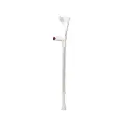Rebotec ECO 120 LIGHT GREY Forearm Crutches - GERMAN, height adjustable PAIR