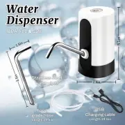 Automatic Water Dispenser Universal 5 Gallon USB Charging Large Capacity Battery