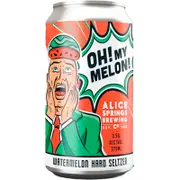 Alice Springs Brewing Watermelon Seltzer Can 375mL