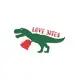 Love Bites Dinosaur Valentine Gift Notebook for Dinosaur Lovers: Share your love on Valentine’’s day with the people you love. Make it unique for your