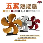 【CAMP PLUS】五葉熱能扇 熱導扇 暖風扇 對流風扇 導熱風 煤油暖爐 柴爐 ECOFAN 居家 露營 悠遊戶外