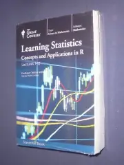 Teaching Co Great Courses TRANSCRIPTS : LEARNING STATISTICS new & sealed
