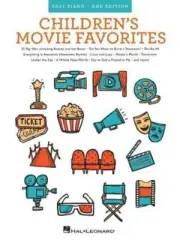 Children's Movie Favorites: Easy Piano by Hal Leonard Corp: New