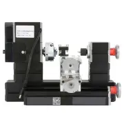 60W Mini Metal Rotating Lathe 12000RPM Motor For Wood Metal Glass Plastic^