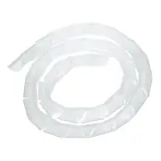 Spiral Cable Wrap, 3Ft - 1 3/16-Inch 1M- 30mm Spiral Wire Cord Cover, White