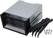3 Bay 3.5" HDD Cage Rack SAS Disk Tray Caddy Bracket