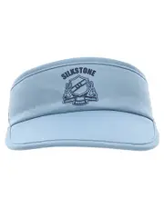 Sky/Navy Netball Visor With Logo