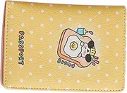 [Healeved] Cartoon PU Passport Holder Travel Document Organizer Durable and Lightweight Passport Sleeve for Secure Storage of Passports and Cards