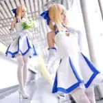 FATE SABER LILY 禮服 COSPLAY FGO COS