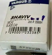 C42 SHAVIV BLADE, HSS Triangular 8mm Scraper Blade, NEW, 1 BLADE/LOT